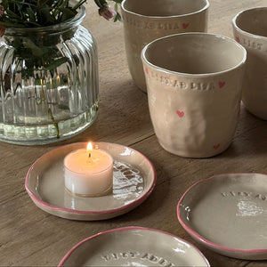 LIST AÐ LIFA - handgerður diskur