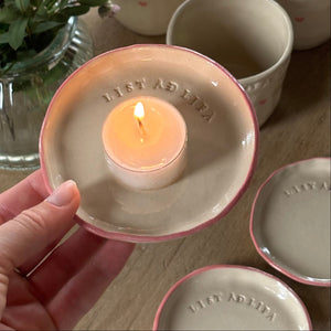 LIST AÐ LIFA - handgerður diskur