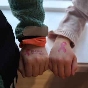 Tattúspjald - Bleika slaufan