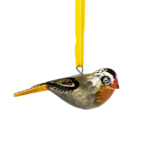 Handgerður fugl frá Mifuko - grábrúnn (2106)