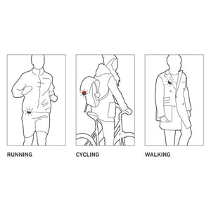 Hlaupa/hjóla/gönguljós