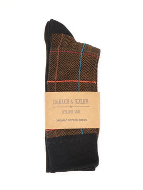 K&S bambussokkar - brúnn Dilkur