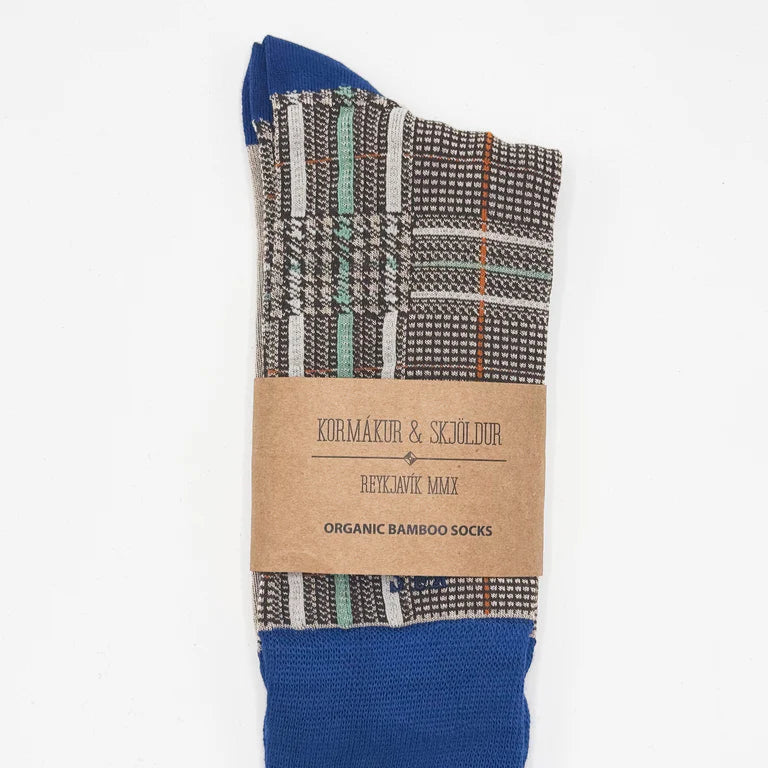 K&S bambussokkar - Dilkur Houndstooth