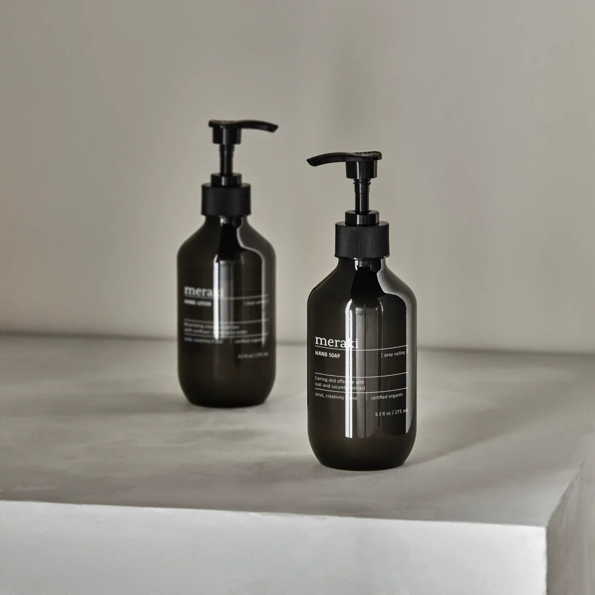 Gjafasett, handsápa + handáburður - Deep Valley