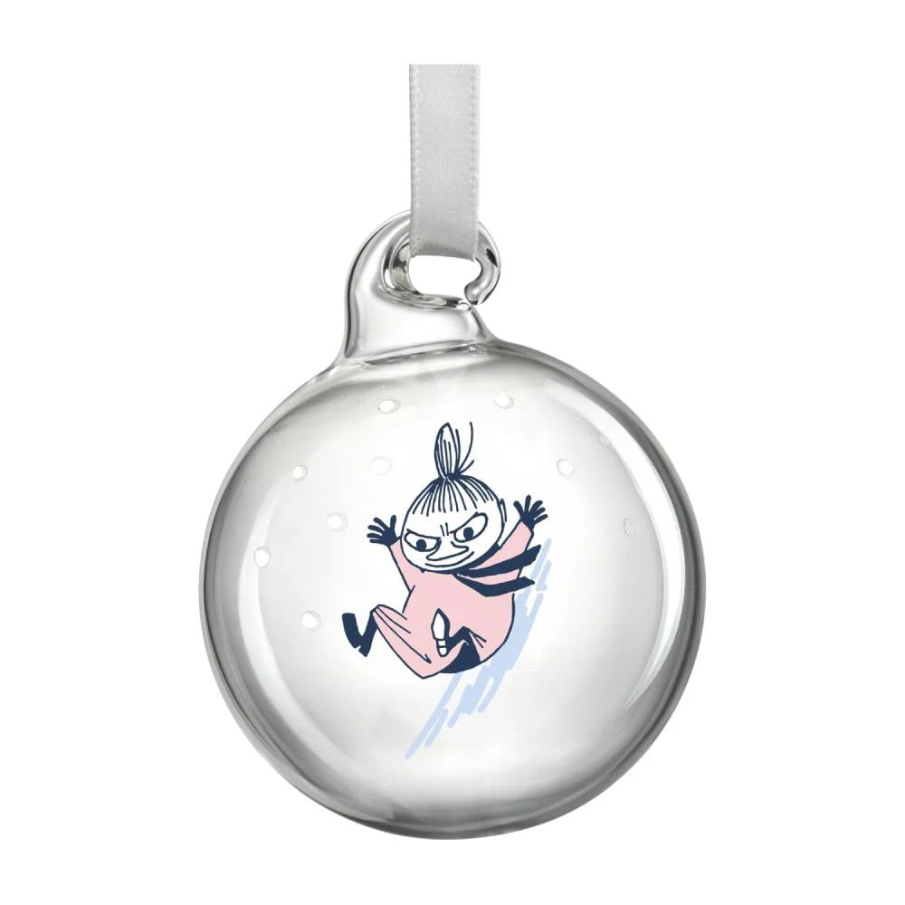 Múmínálfarnir í snjónum - jólakúlur - 4 í pakka