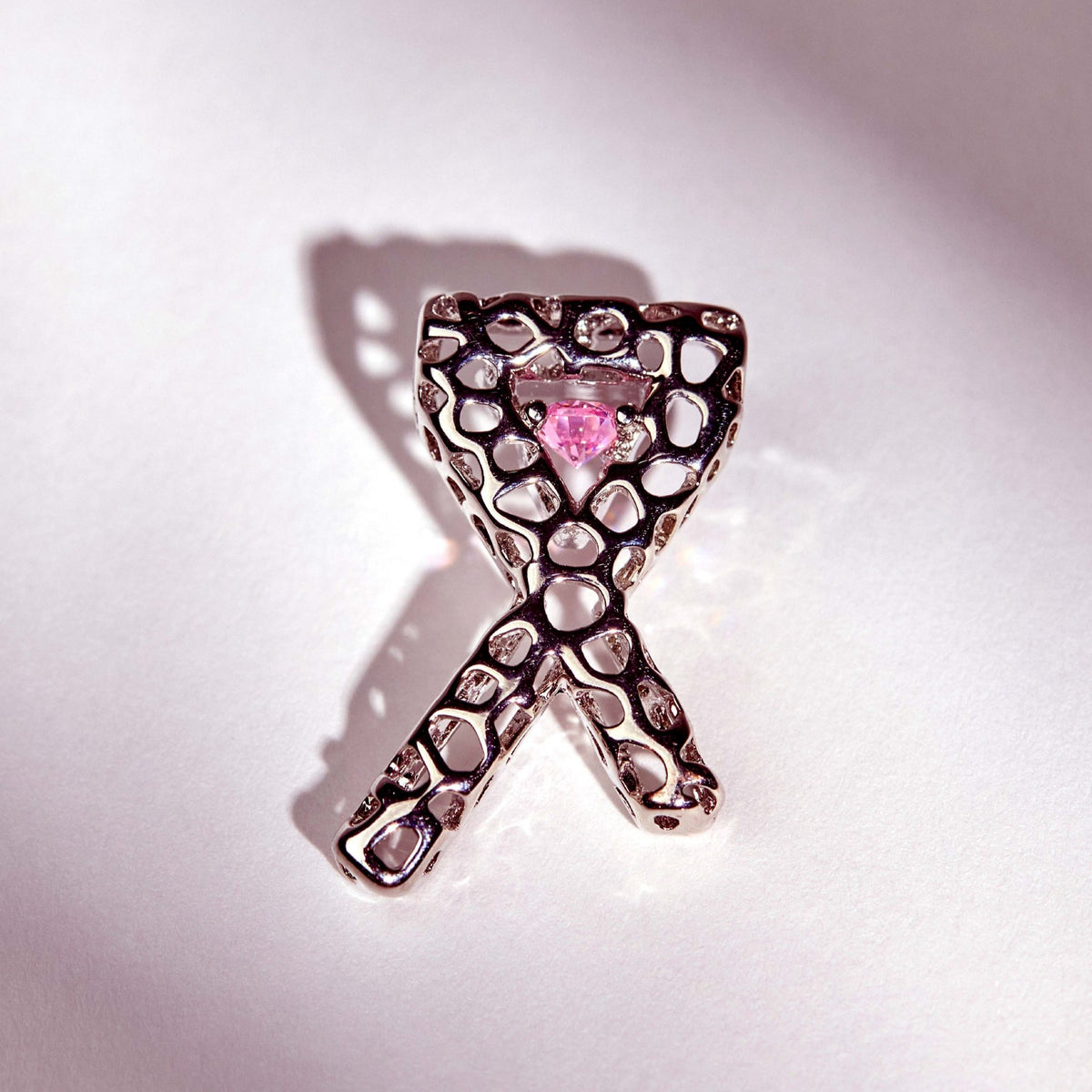 Bleikar slaufur fyrri ára