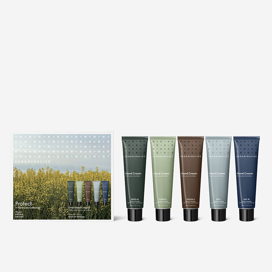 Gjafasett PROTECT 5 mini handkrem 30ml