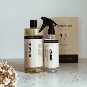 Hreinsilögur + spreybrúsi frá Humdakin