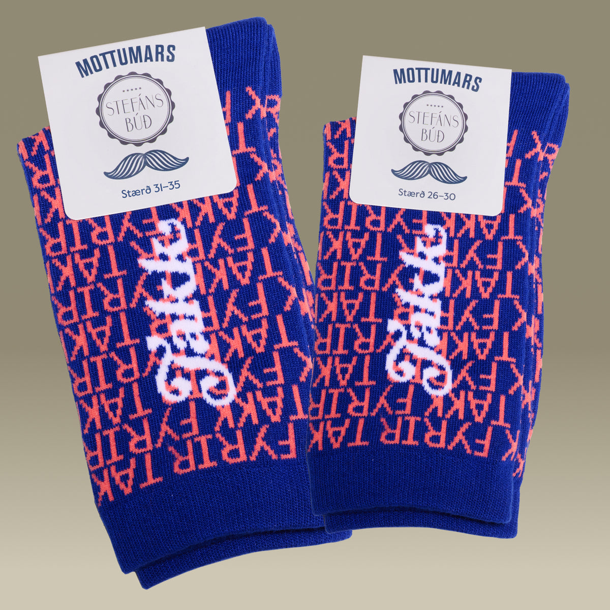 Barnasokkar Mottumars 2026