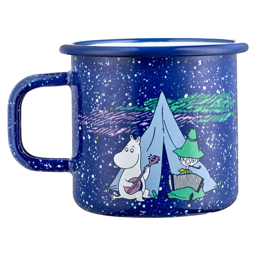 Moomin x Laufey emeleraður bolli