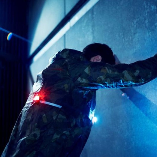 Hlaupa/hjóla/gönguljós