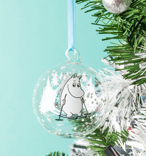 Jólakúla Moomin - 9 cm - 4 tegundir