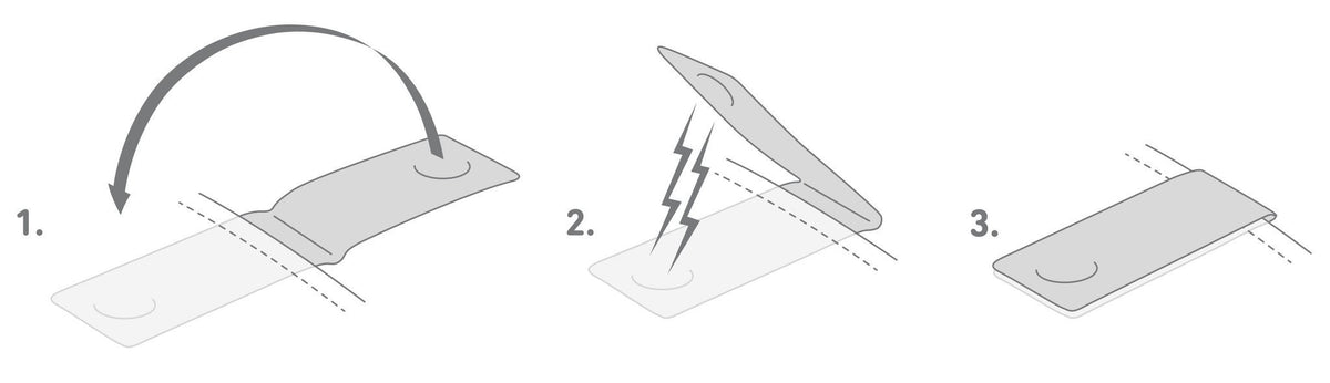 Endurskinsmerki CLIP ON frá Bookman